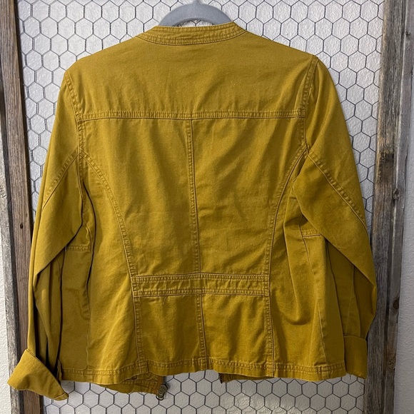 Yellow Utility Jacket - Picture 5 of 8